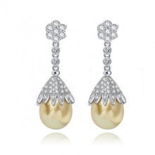 Cercei Perle Aurii Fantasia