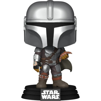 Figurina Funko POP Star Wars BoBF - Mando with Pouch