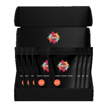 Pachet degustare Etolia cafea boabe proaspat prajita 8 origini